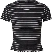 ONLY T-shirt 'ONLEmma' svart / vit