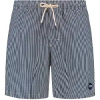 Shiwi Badshorts 'Mike' ljusblå / vit