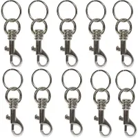 Basi Nyckelkarbinhake 8120-9100 4026434004335 Silver 10 st