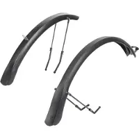 Topeak Defender TX Black Bakre-Framtill Fender / stänkskärm