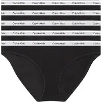 Calvin Klein 5 Pack Low Rise Bikini Briefs Icon Logo