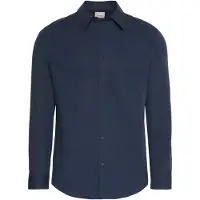Calvin Klein Solid Stretch Slim Fit Skjorta Med Långa ärmar