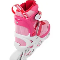 Blackwheels Lekfulla fritidsjusterbara rosa strl. 39-42