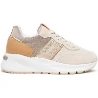 Nero Giardini Låg sneaker camel / kitt / guld