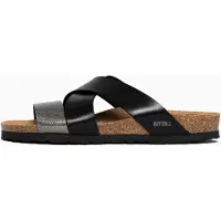 Bayton Pantolette 'Sevilla' svart / silver