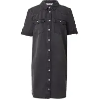 ONLY Skjortklänning 'ONLLISA' svart denim