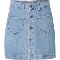 ONLY Kjol 'ONLAmazing' blå denim