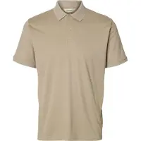 Selected T-shirt 'SLHFave' beige