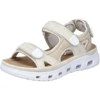 Rieker Trekkingsandal beige / kräm / vit