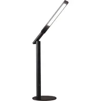 FABAS LUCE LED skrivbordslampa Ideal, dimbar, Svart, Arbetsrum / kontor, Aluminium / grå / zink, Modern, LED-bordslampa