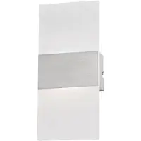 FISCHER&HONSEL GMBH Vägglampa FODER, Aluminium / grå / zink, Vardagsrum / matsal, Metall, Modern, Vägglampa, vägglampa inomhus