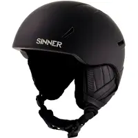 Sinner Crest Hjälm matte black Storlek S