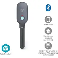 Nedis SmartLife Jordfuktighetsmätare | Bluetooth | Batteridriven | IP55 | 0 - 100 % | Android(tm) / IOS