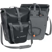Vaude Aqua Back Plus, vattentät cykelväska, svart