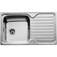 Teka Classic 1c 1e Rectangular Vask Med Avrinningsyta