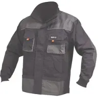 YATO Jacka YT-80179; L/XL; svart/grå