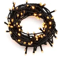Konstsmide Ljusslinga Ute Mikro LED svart kabel 24V/IP44 Gnosjö Konstsmide