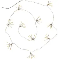 Star Trading Ljusslinga Flower | 140cm | 120 lampor | transparent []
