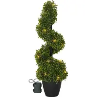 Star Trading Dekorationsträd med LED | Buxbom 65cm []