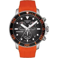 Tissot Seastar 1000 Svart/Stål 45.50 mm