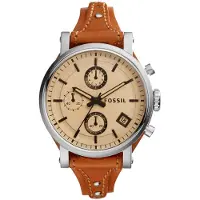 Fossil Damklocka Quartz - Vardaglig Kronograf med Tre Underskivor ES4046