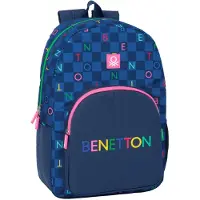 Safta Benetton Damero 19.30l 27x33x10 Cm Ryggsäck