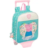 Safta Peppa Pig Pretty Flowers Ryggsäck Med Hjul