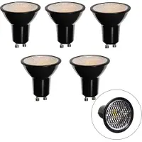LUEDD Set med 5 GU10 dimbara LED-lampor 50mm Honey Rate 6W 400 lm 3000K