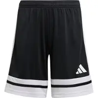 Adidas Sportbyxa 'SQUA25' svart / vit