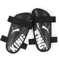 Puma Benskydd King Strap - Svart/White, storlek Medium
