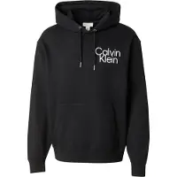 Calvin Klein Sweatshirt svart / vit