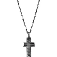 Lempikoru Rock silver korshalsband 49 513 00 500