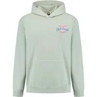 Shiwi Sweatshirt 'Zac Paradise' blå / mint / rosa / svart
