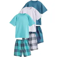 Next Pyjamas blå / aqua / mörkblå / vit