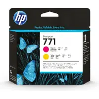 HP 771 - Gul, magenta - skrivhuvud