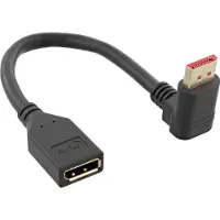 InLine DisplayPort - DisplayPort AV Adapter Black (17159O)