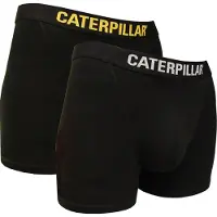 CAT BOXER SHORTS Herrunderkläder i bomull 2-pack Svart