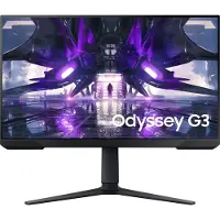 Samsung Odyssey G3 S27AG304NR - G30A Series - LED-skärm - spel - 27 - 1920 x 1080 Full HD (1080p) @ 144 Hz - VA - 250 cd/m² - 3000:1 - 1 ms - HDMI, DisplayPort - svart