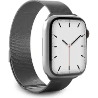 Case4Me SBS-rem till Apple Watch 42/44/45 mm silver