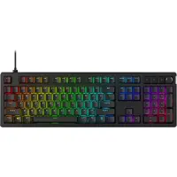 HyperX Alloy Rise - Ersättningsbar mekanisk spelklaviatur med varmbyte, PC, omgivande ljussensor, tätning, linjära switchar