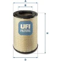 Ufi Luftfilter 27.B53.00