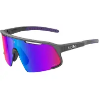 Bolle - Solglasögon - Speedchaser Titanium Matte - Volt Ultraviolet för UnisexNylon - Grå