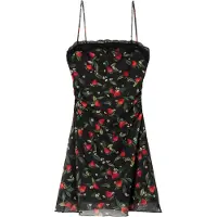 Bershka Jumpsuit grön / röd / svart / vit