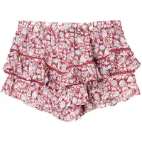 Bershka Kjol duvblå / magenta / vit