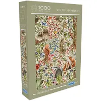 Gibsons Pussel 1000 bitar - Woodland Wildlife