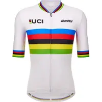 Santini Uci World Champion 2025 Korta ärmar Cykeltröja