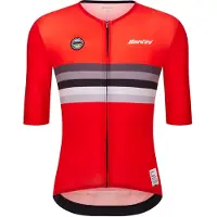 Santini Uci World Champion Switzerland 2025 Korta ärmar Cykeltröja
