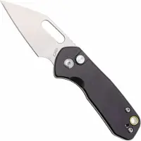 CJRB Mini Pyrite J1933-BK, Satin AR-RPM9, Black Aluminium, pocket knife