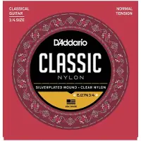 Daddario EJ27N 3/4 Student Nylon Fractional Normal Tension