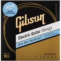 Gibson Brite Wire Förstärkta Gitarrsträngar Ultra-Light 9-42